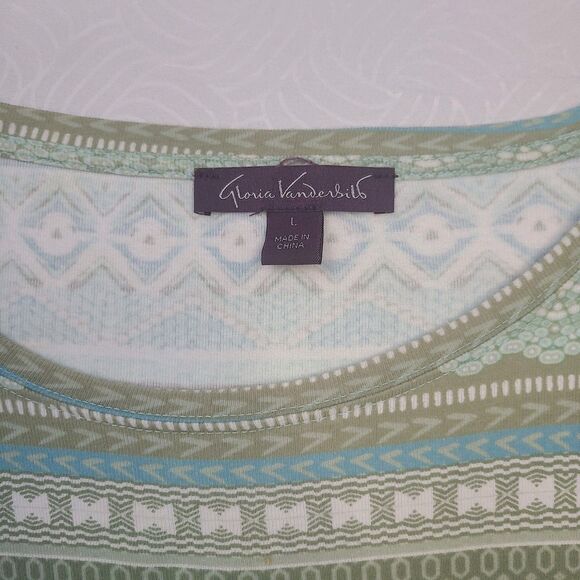 Gloria Vanderbilt women's top in size large. - Picture 2 of 3